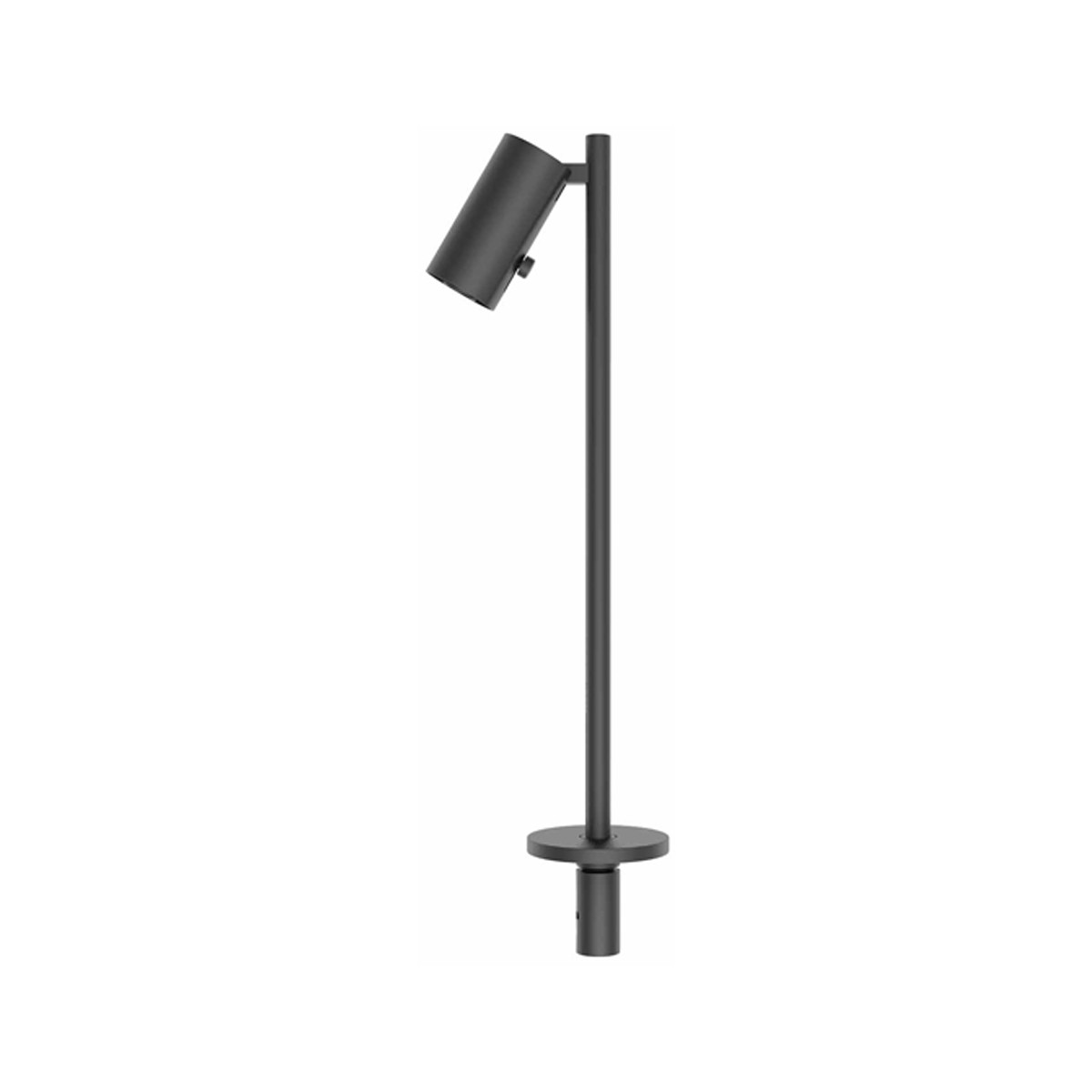 φ25 flagpole vertical adjustable focus LED spotlight